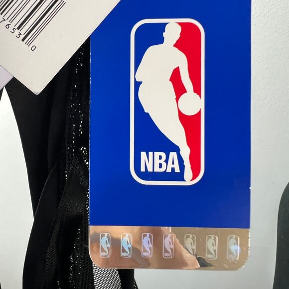 Touch Alyssa Milano New York Knicks Basketball Jersey Black Mesh Gold Sz XL NEW - Picture 12 of 13